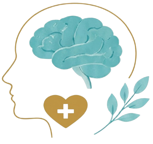 Mental Health Brain Illustration