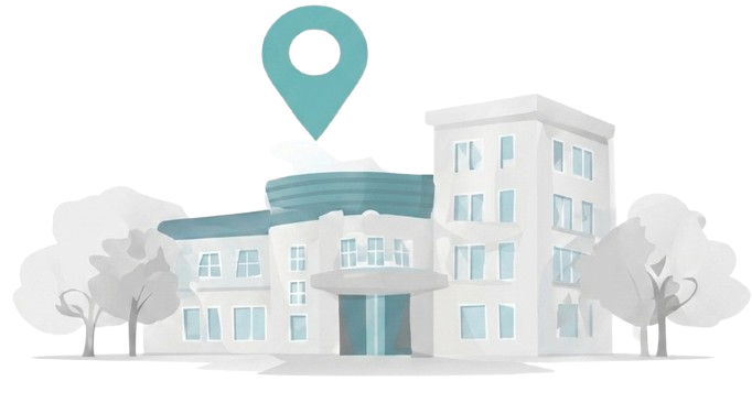 OPD Location Map Illustration